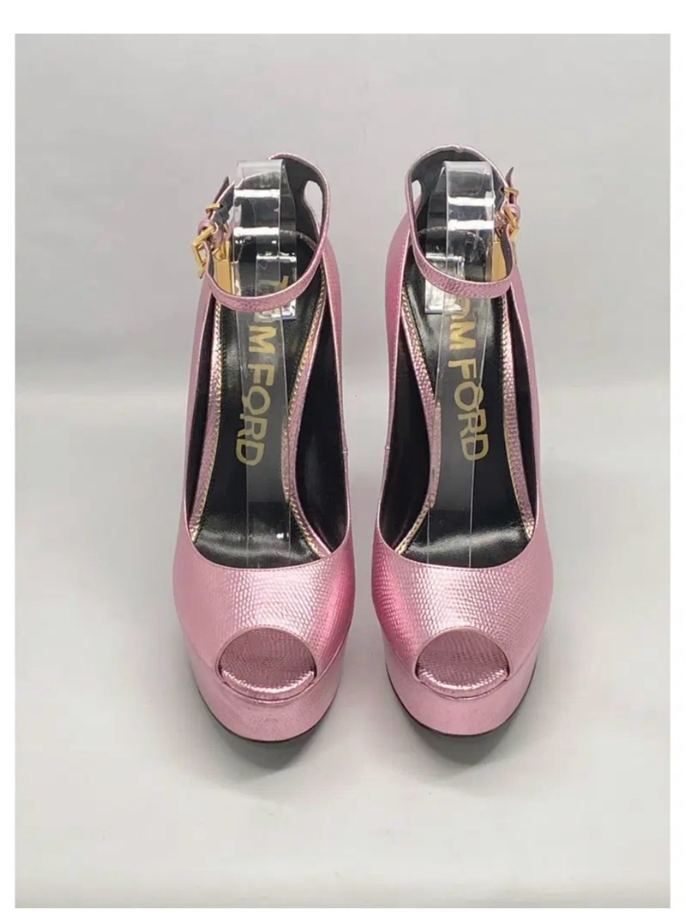 Tom Ford heel with gold padlock - Picture 7 of 9
